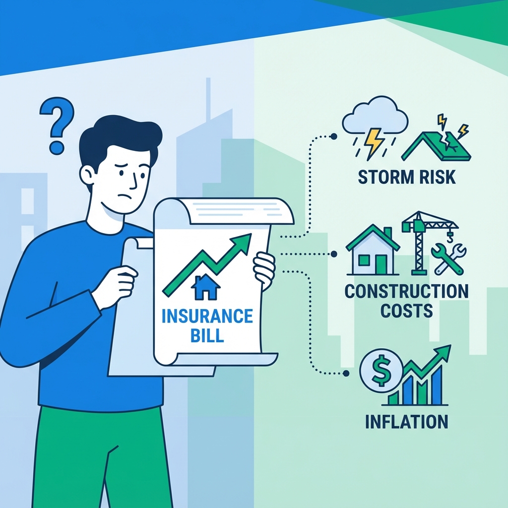Puzzled Homeowner with Bill