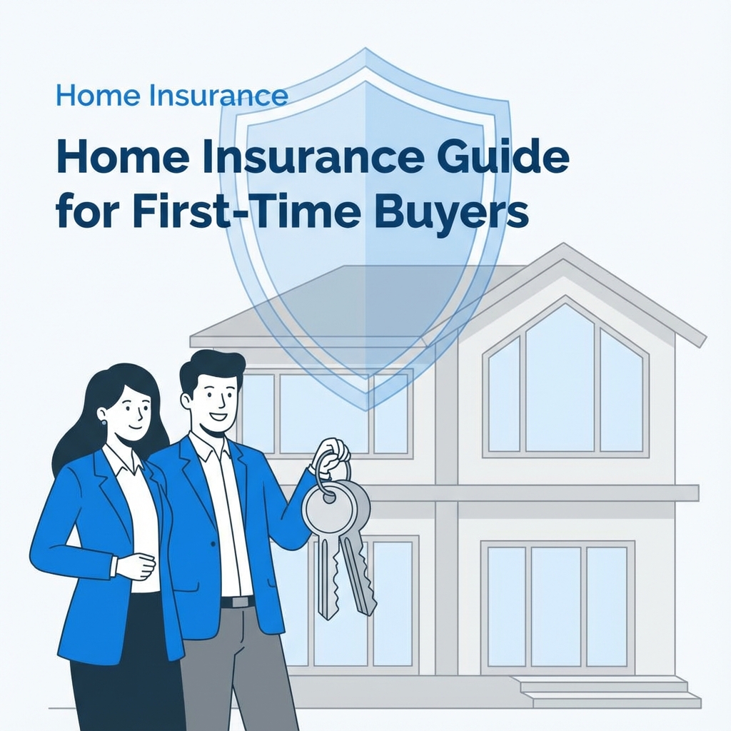 Happy couple holding house keys