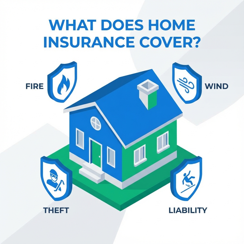 Isometric House with Shields